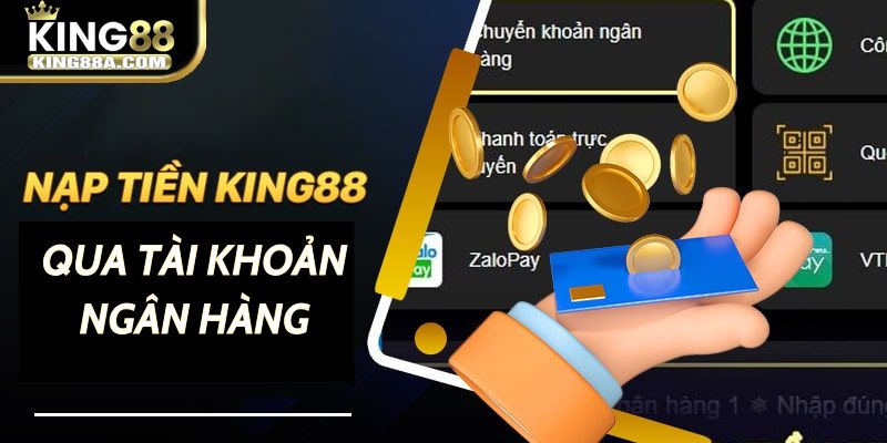 Nạp tiền cược qua tài khoản ngân hàng