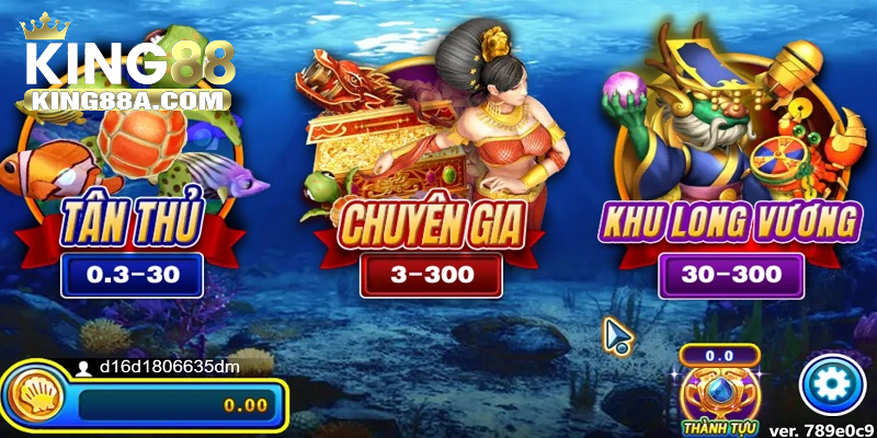 Sơ lược về tựa game bắn cá long vương tại KING88